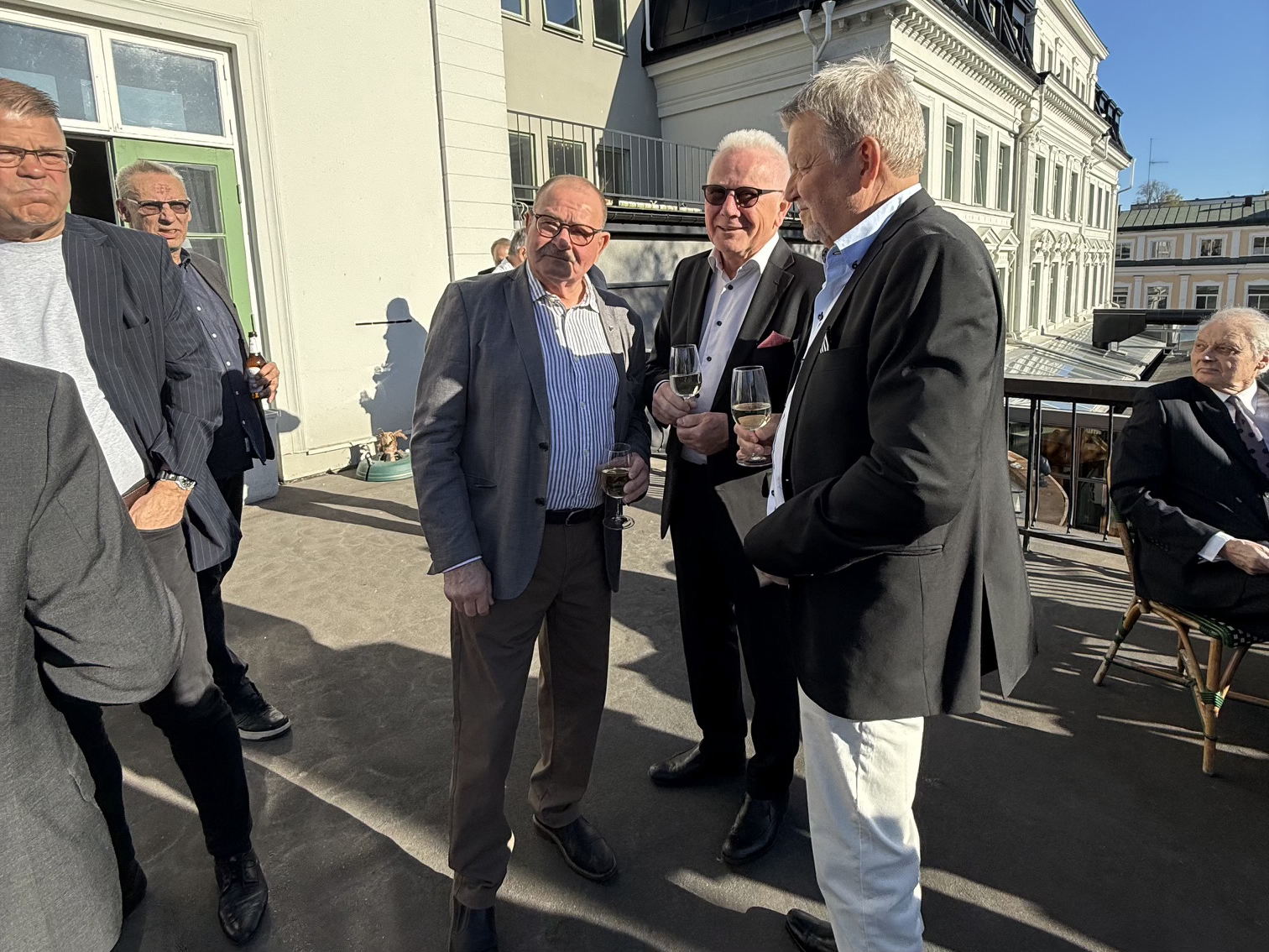Strålande sol och ett lyckat vårmöte/årsmöte på Stadshotellet