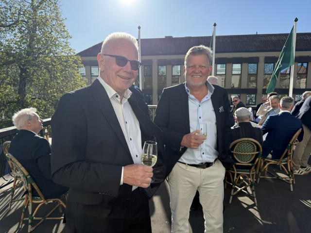 Strålande sol och ett lyckat vårmöte/årsmöte på Stadshotellet