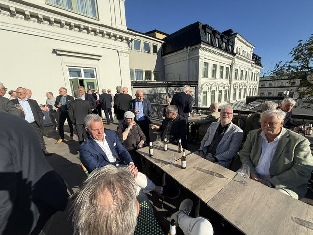 Strålande sol och ett lyckat vårmöte/årsmöte på Stadshotellet