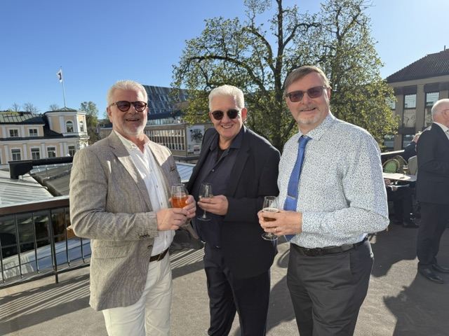 Strålande sol och ett lyckat vårmöte/årsmöte på Stadshotellet