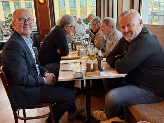 Strålande sol och ett lyckat vårmöte/årsmöte på Stadshotellet
