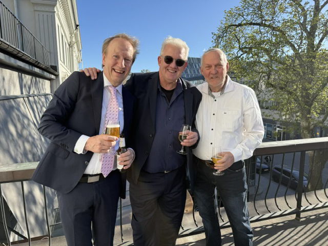 Strålande sol och ett lyckat vårmöte/årsmöte på Stadshotellet